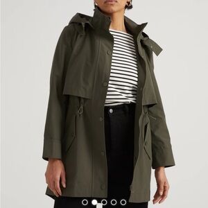 Universal Standard Precision Parka in Camo size 14/16